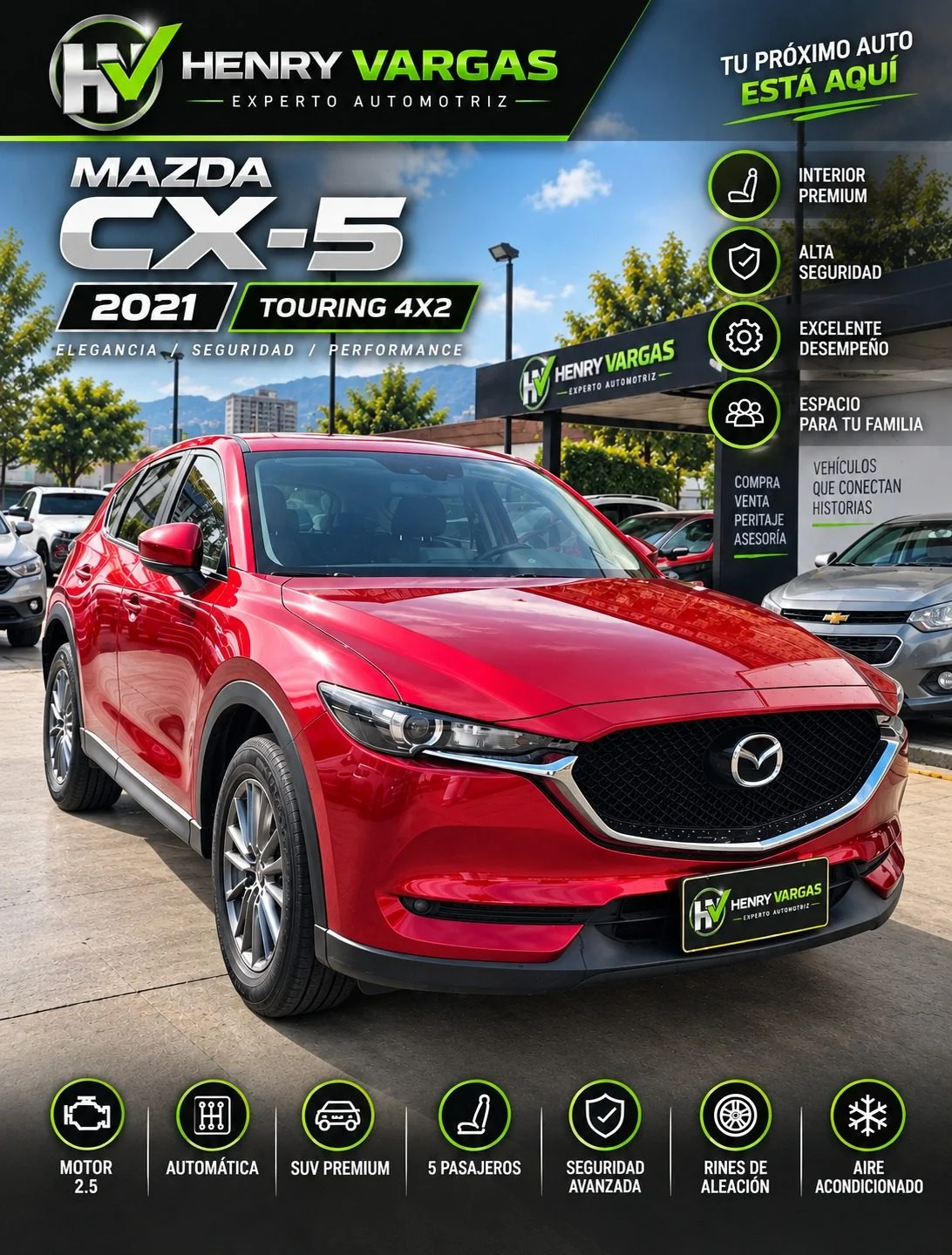 MAZDA CX-5 TOURING 2021 | 2.0 AUTOMÁTICA