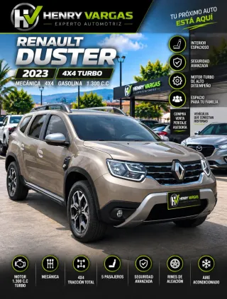RENAULT DUSTER 4X4 1.3 TURBO 2023 | ÚNICO DUEÑO