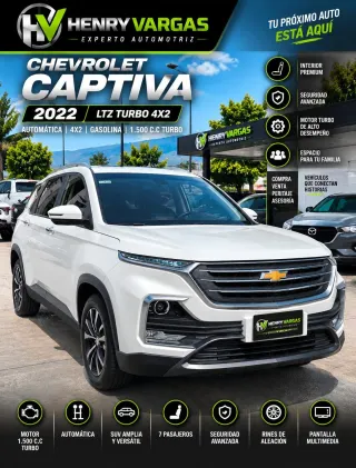 CHEVROLET CAPTIVA LTZ TURBO 2022 | AUTOMÁTICA