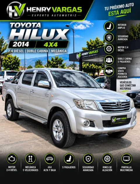 TOYOTA HILUX 2014 | 2.5 4X4 | MECÁNICA