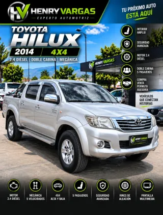 TOYOTA HILUX 2014 | 2.5 4X4 | MECÁNICA